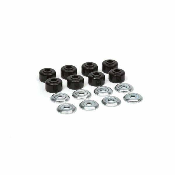 End Link Bushing Competition Style Truck and SUV 8 Bushing 4 Washers, Daystar, Mfr#: KU08004BK
